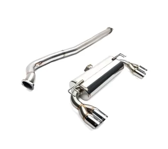 Mitsubishi Lancer Evo - 2008 to 2015 - Sedan [All] (Cat-Back Exhaust System) (Quad Polished Tips)