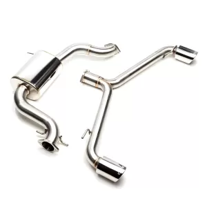 Volkswagen Golf GTI - 2010 to 2014 - All [All] (Cat-Back Exhaust System) (Dual Double Walled Polished Tips)