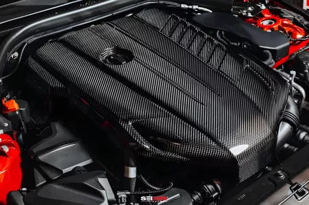 2022 Toyota GR Supra Seibon Carbon Fiber Engine Cover
