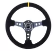Universal (Rigid) (Black Spokes, Suede Rim, Yellow Center Marking) (350mm Diameter) (3
