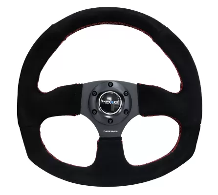 Universal (Rigid) (Suede With Red Stitching) (330mm Diameter)