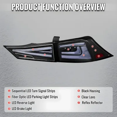Lexus IS 350 - 2014 to 2017 - Sedan [All] (Gloss Black) (Red Fiber Optic LED Strip) (Sequential Fiber Optic LED Lights)