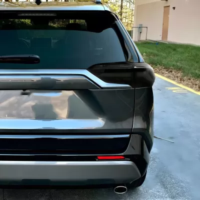 Toyota RAV4 - 2019 to 2024 - SUV [All] (Gloss Black) (Smoked Lens) (White LED Tube) (Sequential LED Lights)
