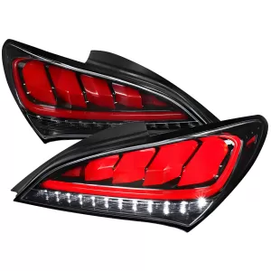 2015 Hyundai Genesis PRO Design Black LED Tail Lights