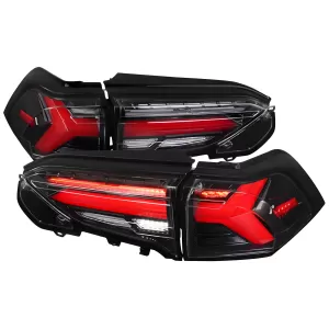 2022 Toyota RAV4 PRO Design Black LED Tail Lights