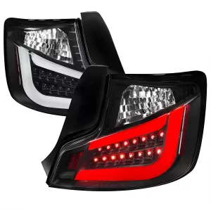2012 Scion tC PRO Design Black LED Tail Lights