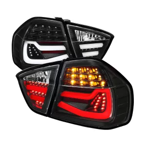 2009 BMW 3 Series M3 PRO Design Black LED Tail Lights