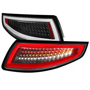 Porsche 911 - 2005 to 2008 - All [All] (Matte Black) (White/Red Parking Light) (Smoked Lens)