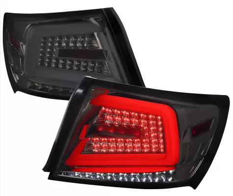 Subaru Impreza - 2011 to 2014 - Sedan [WRX, WRX Limited, WRX Premium] (Smoked Lens) (Sequential LED Lights)