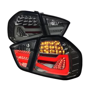 2007 BMW 3 Series PRO Design Clear LED Tail Lights
