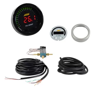 General Representation Scion xB AEM Tru-Boost Boost Controller and Gauge