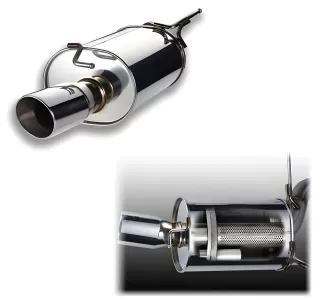 General Representation 2nd Gen Toyota MR2 APEXi Hybrid Megaphone Evolution Exhaust System