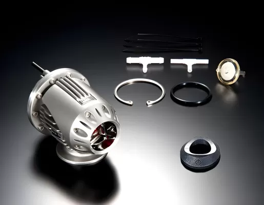 Universal (SSQV4 BOV With Adapter Flange) (Silver) (Stainless Steel Flange for 2