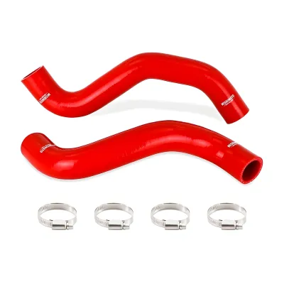 Toyota Tacoma - 1995 to 2004 - All [Base, Limited, PreRunner, S Runner, SR5] With 3.4L & 4WD/RWD (Red) (Radiator Hose Kit) (For Manual Transmission Models)