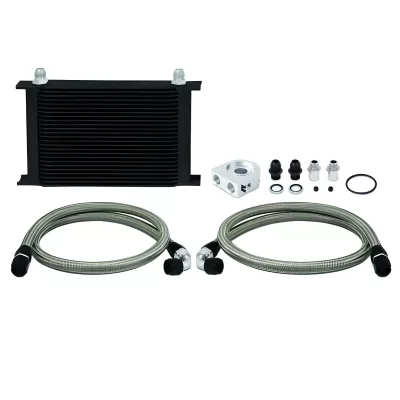 Universal (25 Row Oil Cooler) (Black)