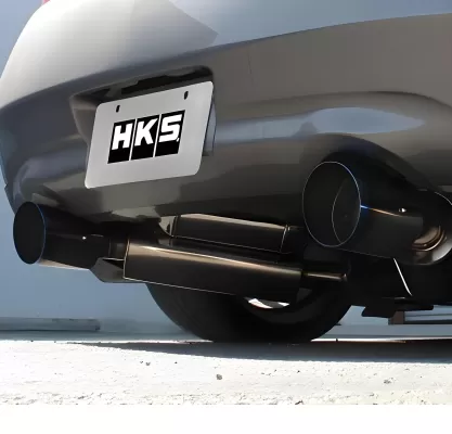 Infiniti Q60 - 2014 to 2015 - Coupe [All] (Full Dual) (Burnt Titanium Tips) (For Models With Rear Active Steering)