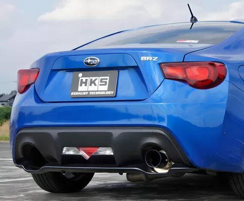 Subaru BRZ - 2013 to 2020 - Coupe [All] (Single Muffler With Burnt Titanium Tip) (Without Silencer)