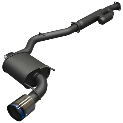 Subaru BRZ - 2013 to 2020 - Coupe [All] (Single Muffler With Burnt Titanium Tip) (Without Silencer)