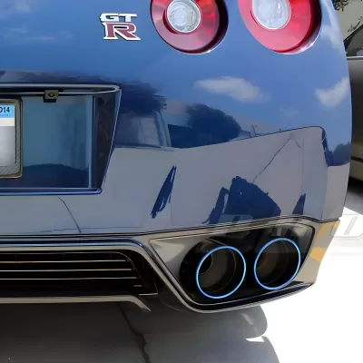 Nissan GTR - 2009 to 2016 - Coupe [All] (Flux Welded System) (Burnt Titanium Tips)