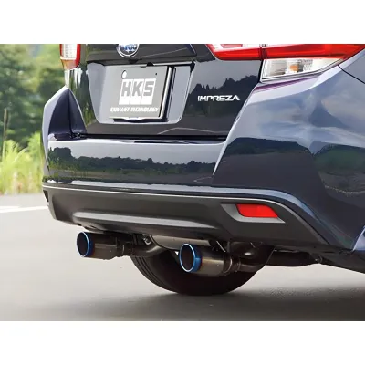 Subaru Impreza - 2017 to 2023 - Hatchback [All] (Rear Section Only) (Burnt Titanium Tips) (Legamax Premium)