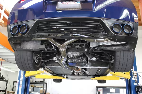 Nissan GTR - 2009 to 2016 - Coupe [All] (Flux Welded System) (Burnt Titanium Tips)