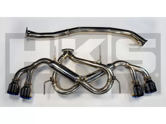 Nissan GTR - 2009 to 2016 - Coupe [All] (Flux Welded System) (Burnt Titanium Tips)