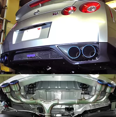 Nissan GTR - 2009 to 2016 - Coupe [All] (Burnt Titanium Tips)
