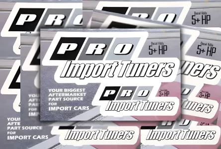 General Representation Audi A7 PRO Import Tuners Die Cut Vinyl Decals