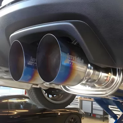 Subaru WRX STI - 2015 to 2021 - Sedan [All] (Quad Burnt Titanium Single Layer Tips)