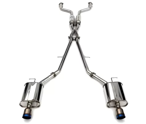 Infiniti G35 - 2007 to 2008 - 4 Door Sedan [All] (Dual Slash Cut Burnt Titanium Tips)