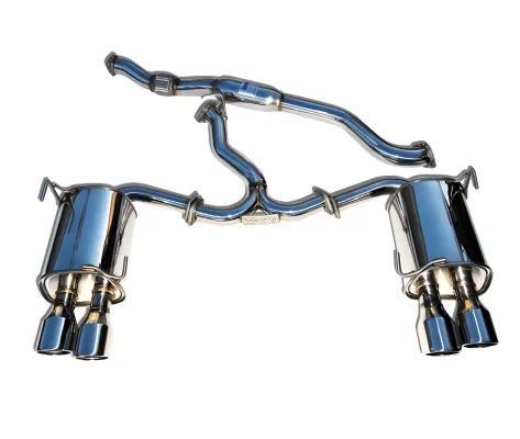 Subaru Impreza - 2011 to 2014 - Sedan [WRX, WRX Limited, WRX Premium] (Quad Polished Stainless Steel Tips)