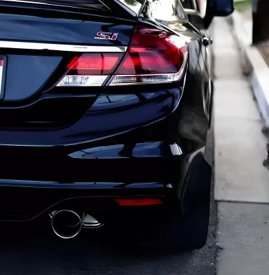 Honda Civic - 2012 to 2015 - 4 Door Sedan [Si] (Polished Stainless Steel Tip)