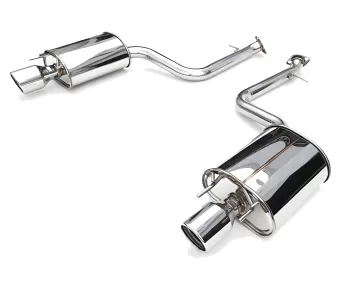 Lexus IS 250 - 2014 to 2015 - Sedan [All] (Axle-Back) (Dual Polished Stainless Steel Tips)