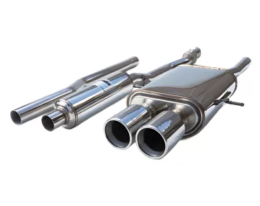Mini Cooper - 2007 to 2013 - Hatchback [S Turbo] (Dual Polished Stainless Steel Tips)