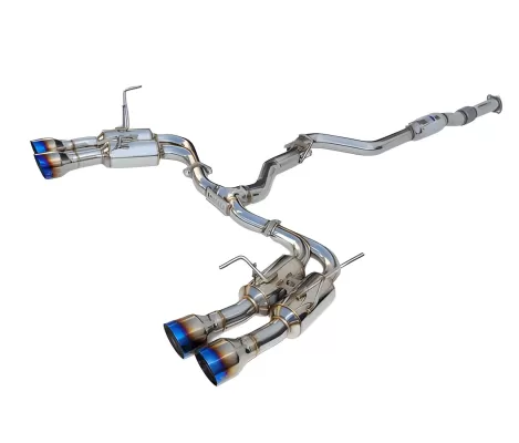 Subaru WRX STI - 2015 to 2021 - Sedan [All] (Quad Burnt Titanium Single Wall Tips)