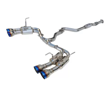 Subaru WRX STI - 2015 to 2021 - Sedan [All] (Quad Burnt Titanium Single Wall Tips)