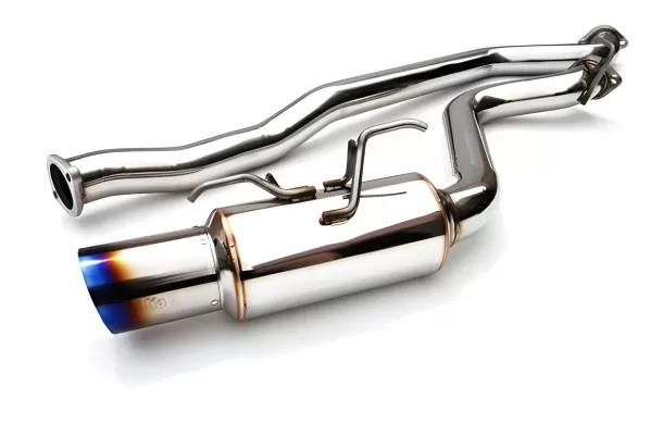 Subaru Impreza - 2008 to 2014 - Hatchback [2.5GT, WRX, WRX Limited, WRX Premium] (Single Burnt Titanium Tip) (No Resonator)