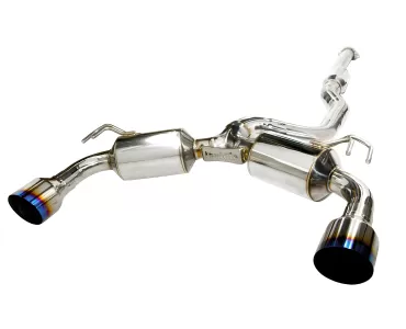 Mitsubishi Lancer Evo - 2008 to 2015 - Sedan [All] (Dual Burnt Titanium Tips)