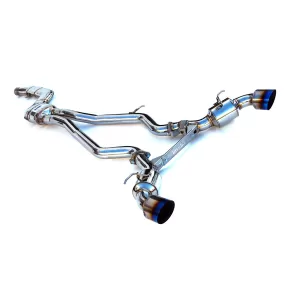 Toyota GR Supra - 2020 to 2025 - Coupe [All Except 2.0] (Dual Burnt Titanium Tips) (With Exhaust Valve)