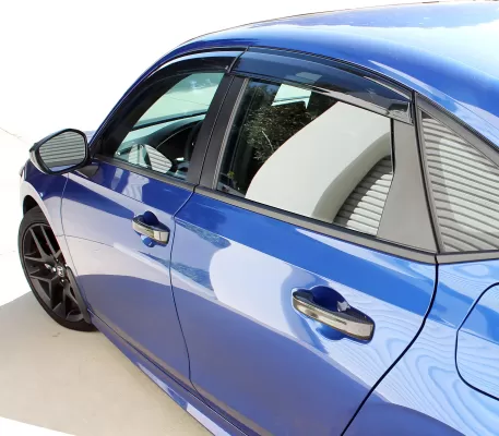 Honda Civic - 2022 to 2026 - Sedan [All] (Blacked Out) (4 Piece Set) (Injection Mold Version)