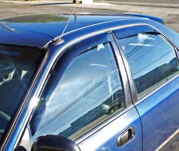 1993 Honda Civic PRO Design Side Window Visors / Deflectors