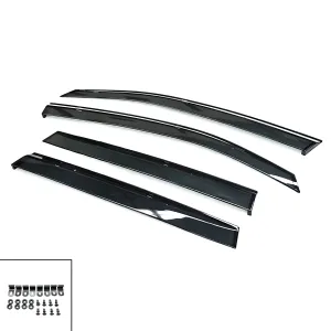 2015 Subaru Forester PRO Design Side Window Visors / Deflectors