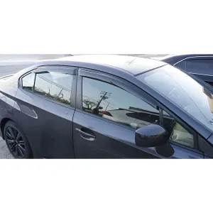 2020 Subaru WRX STI PRO Design Side Window Visors / Deflectors