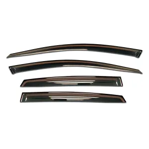 2008 Subaru WRX STI PRO Design Side Window Visors / Deflectors