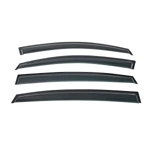 2013 Subaru Crosstrek PRO Design Side Window Visors / Deflectors