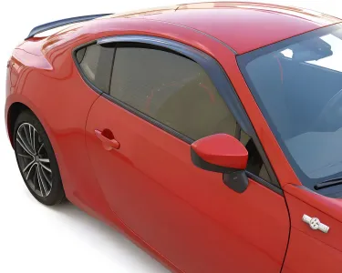 2019 Subaru BRZ PRO Design Side Window Visors / Deflectors