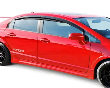2006 Honda Civic PRO Design Side Window Visors / Deflectors