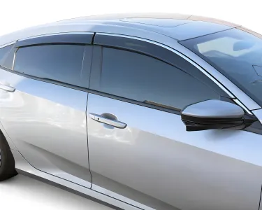 2017 Honda Civic PRO Design Side Window Visors / Deflectors