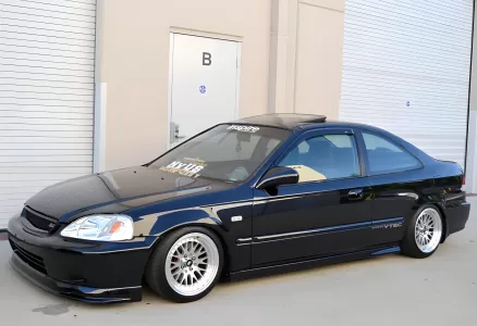 2000 Honda Civic PRO Design Side Window Visors / Deflectors