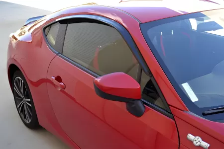 2018 Subaru BRZ PRO Design Side Window Visors / Deflectors